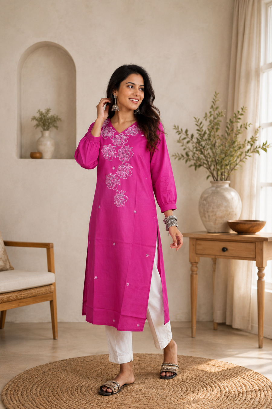Royal Purple Kurta