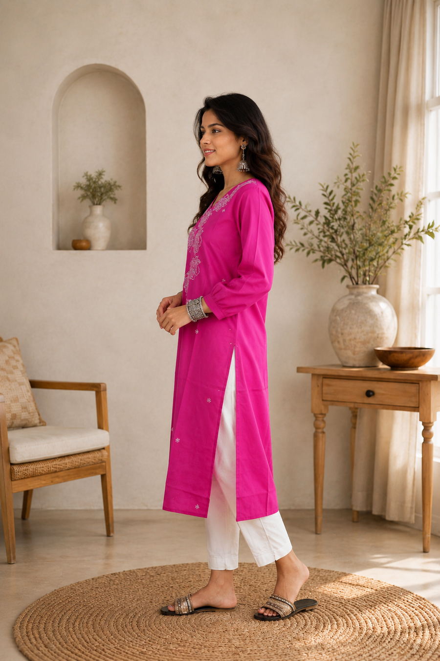 Royal Purple Kurta