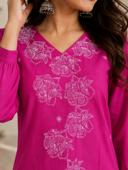 Royal Purple Kurta