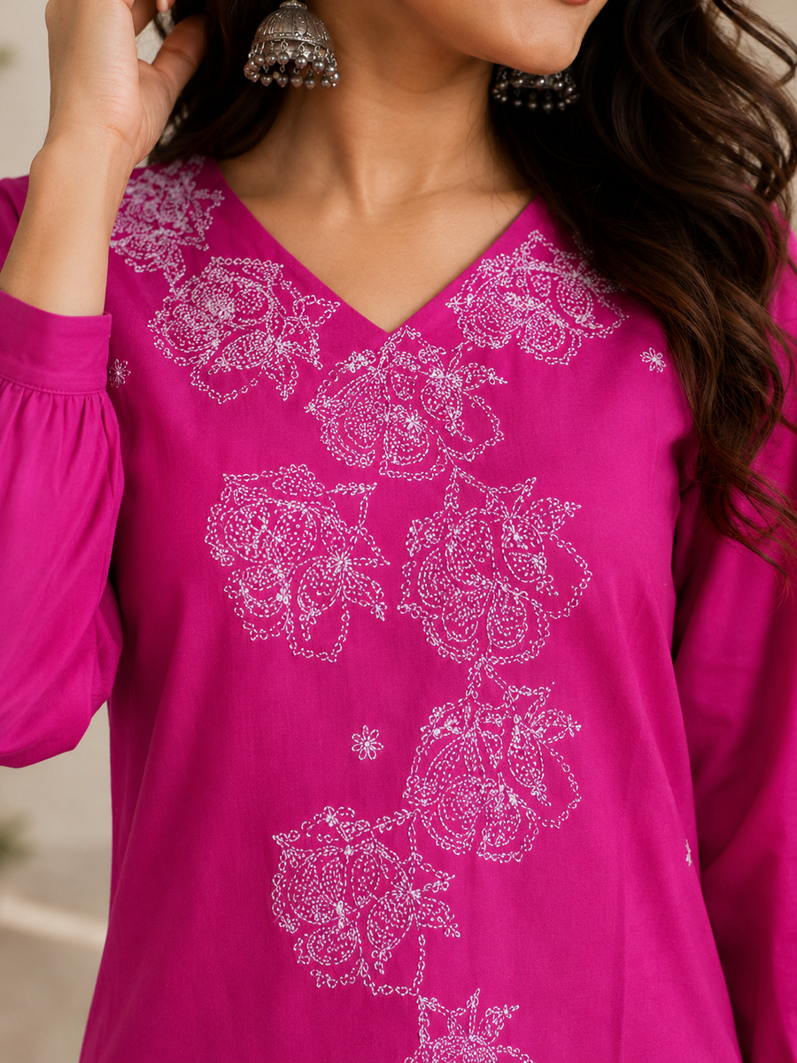 Royal Purple Kurta