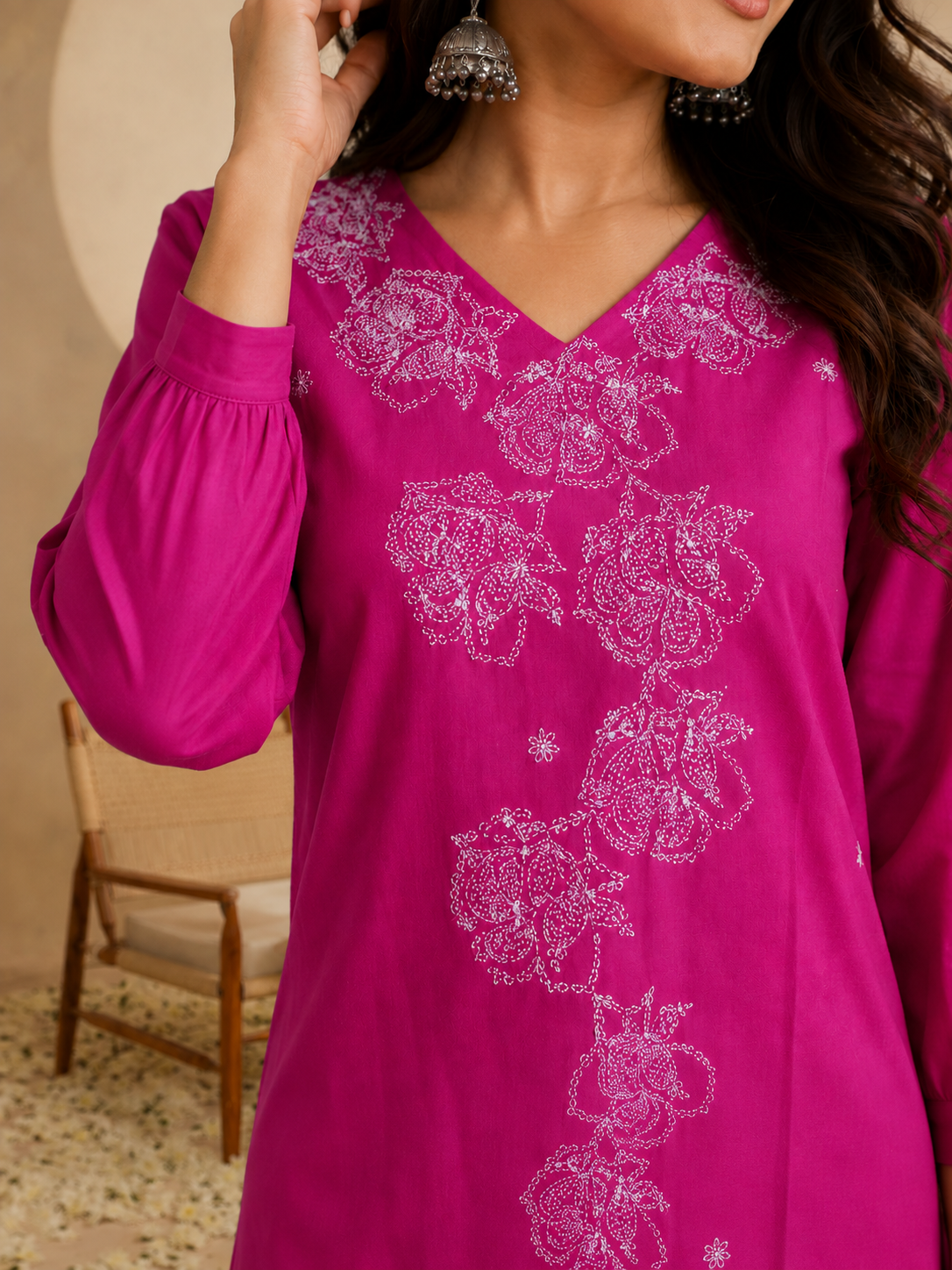 Royal Purple Kurta