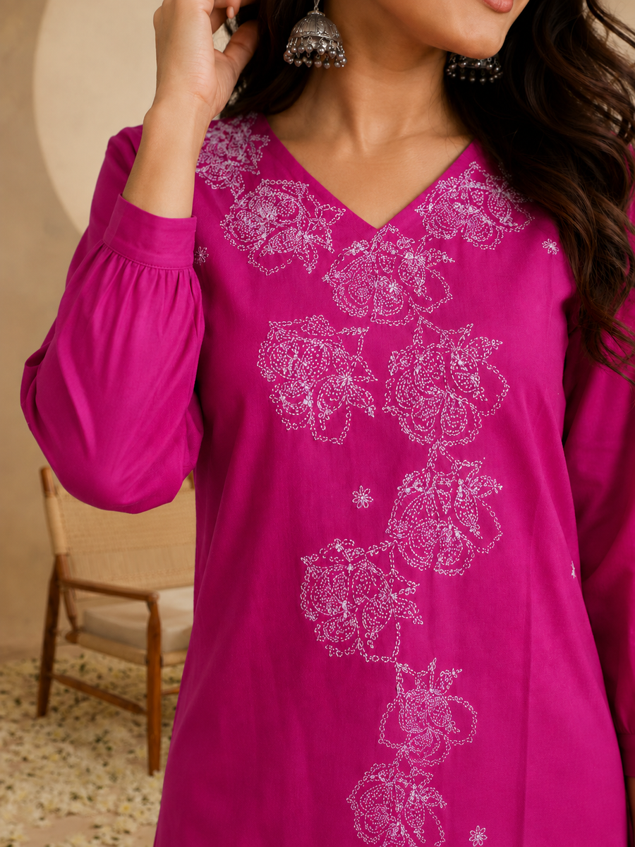 Royal Purple Kurta