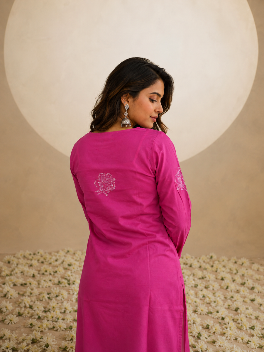 Royal Purple Kurta